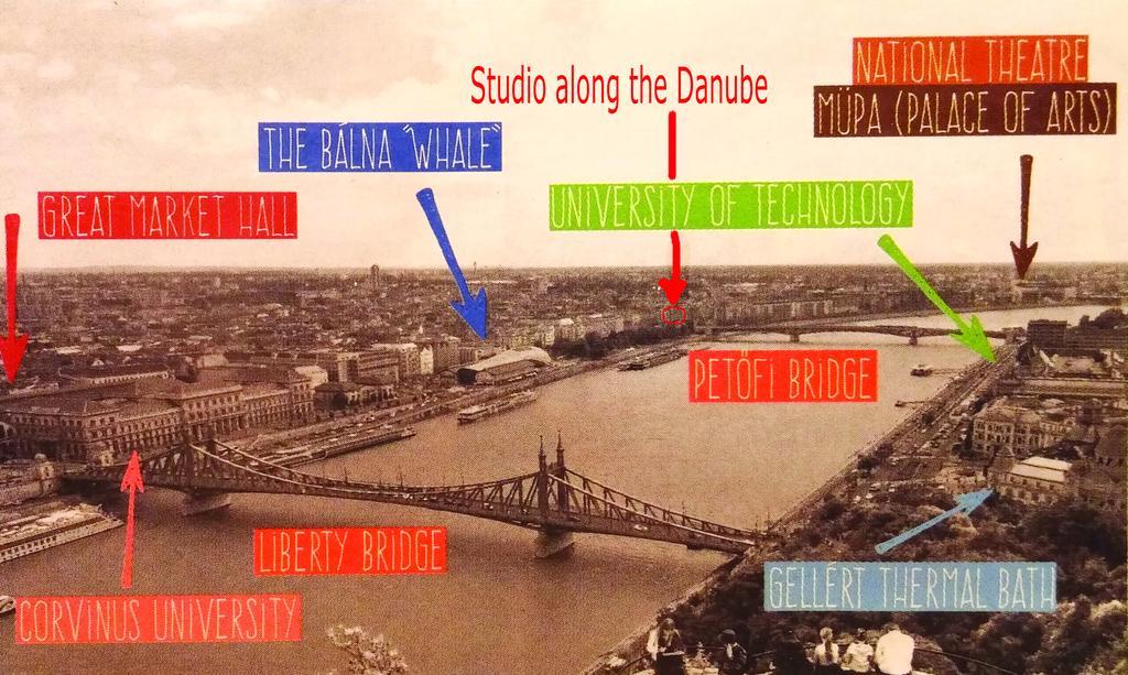 Studio Along The Danube บูดาเปสต์ ภายนอก รูปภาพ